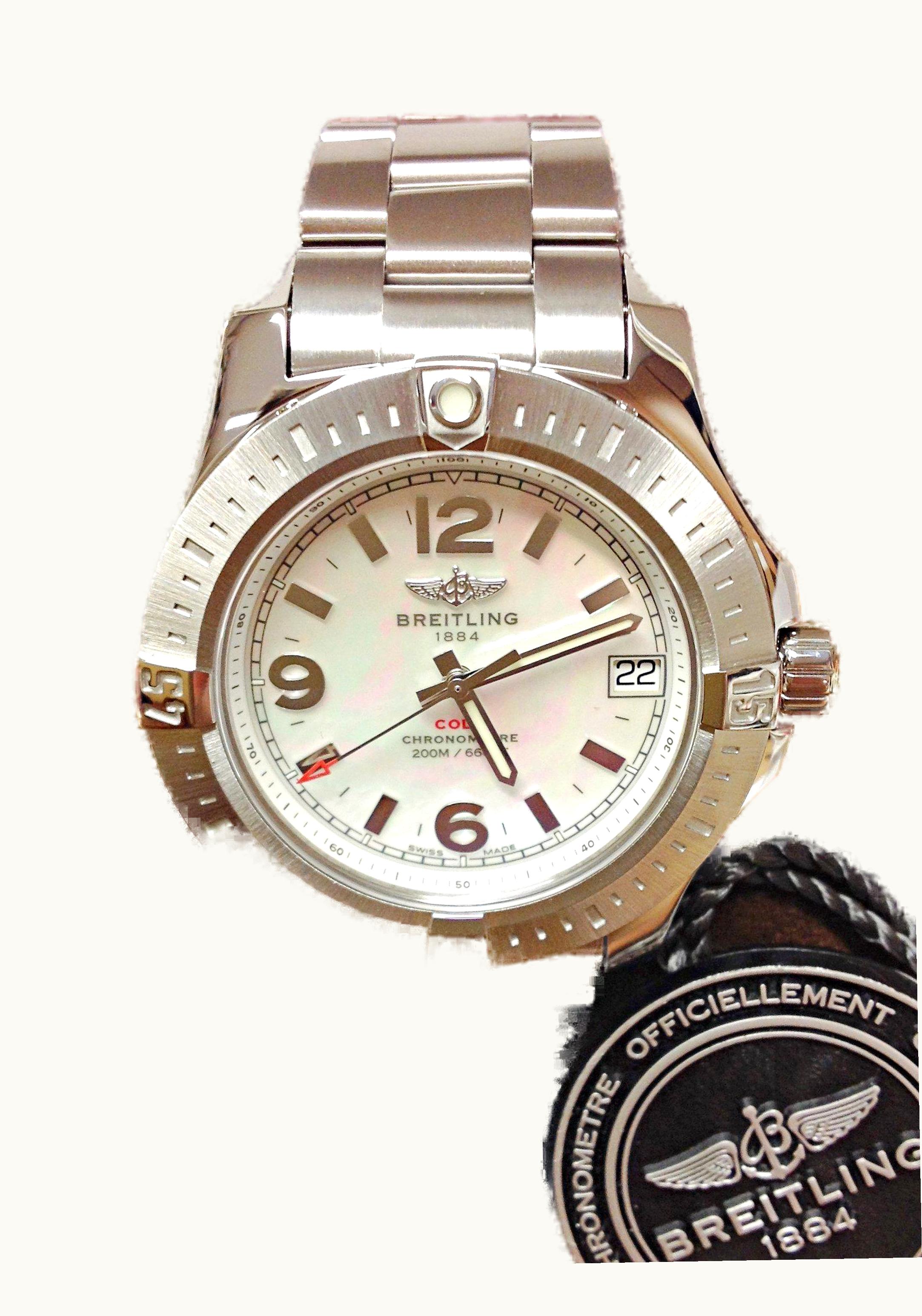 Breitling Colt 36 Diamond / Stratus Silver / Bracelet